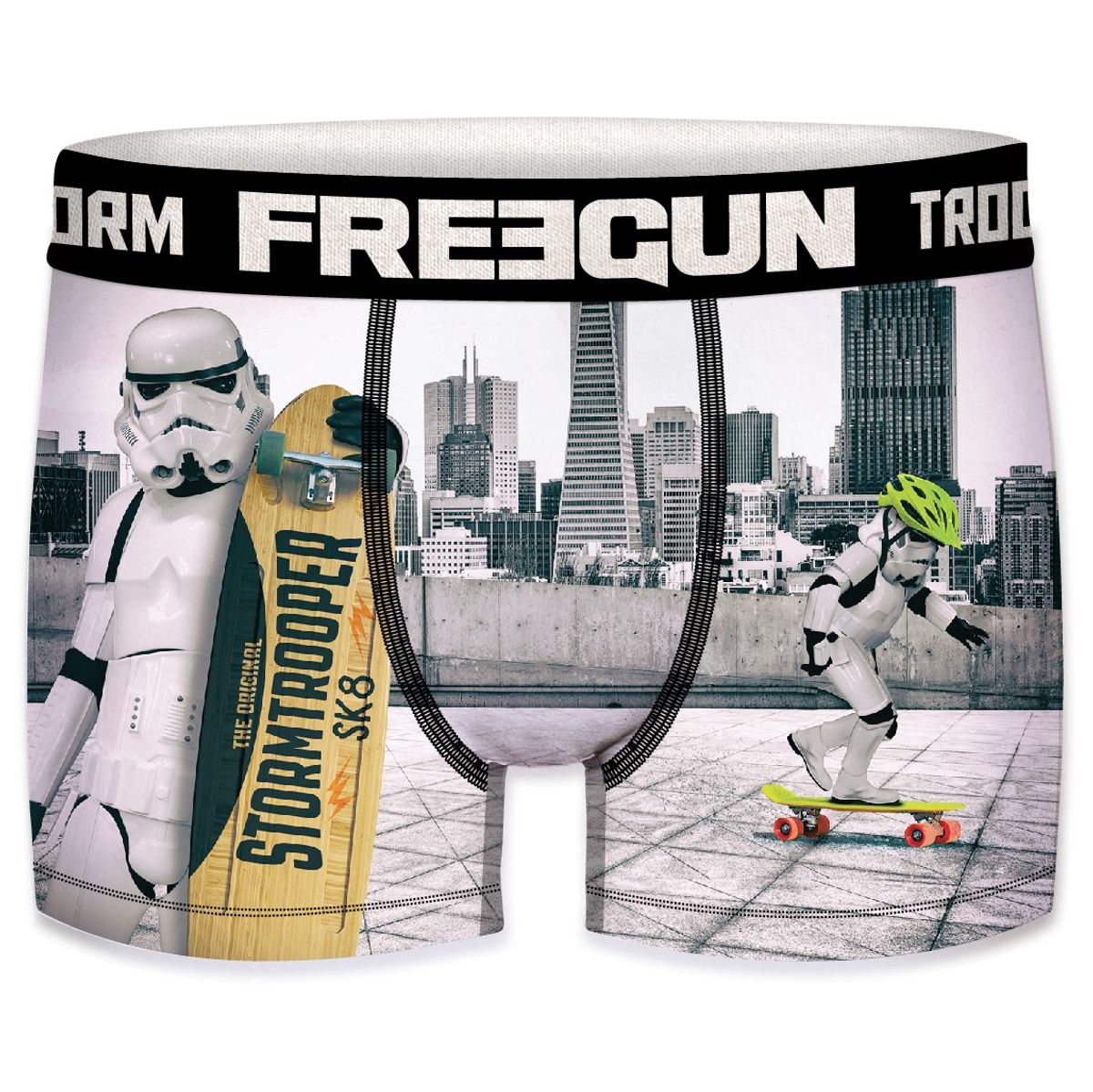 Stormtrooper - Father Son Skate - Star Wars - Freegun Microfiber Boxershorts