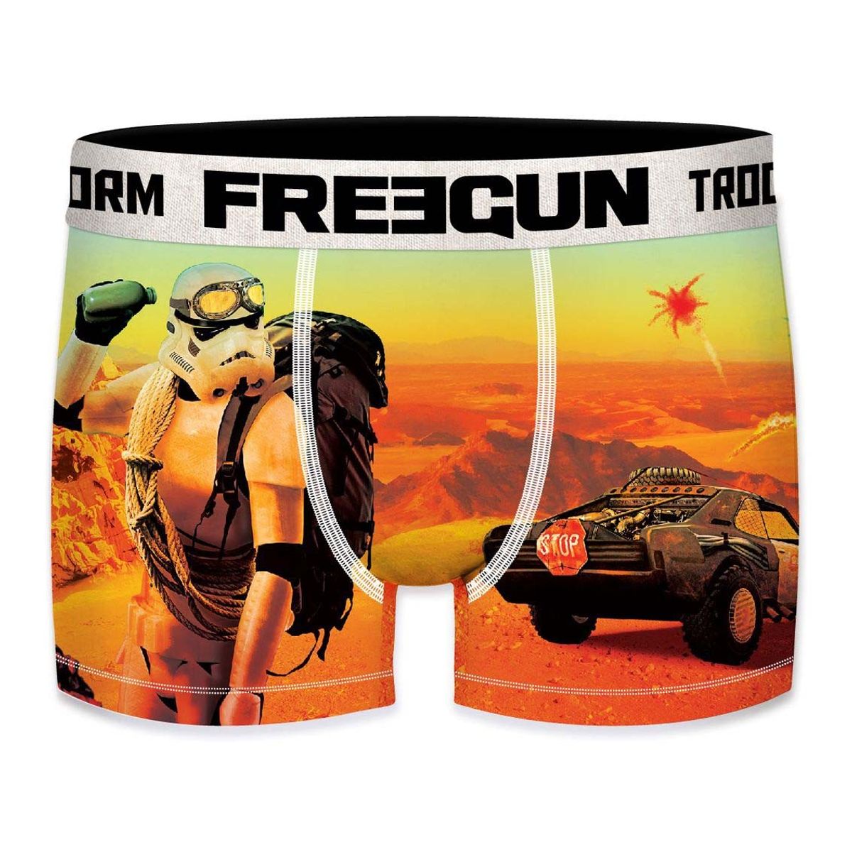 Stormtrooper Mad Max - Star Wars - Freegun Microfiber Boxershorts