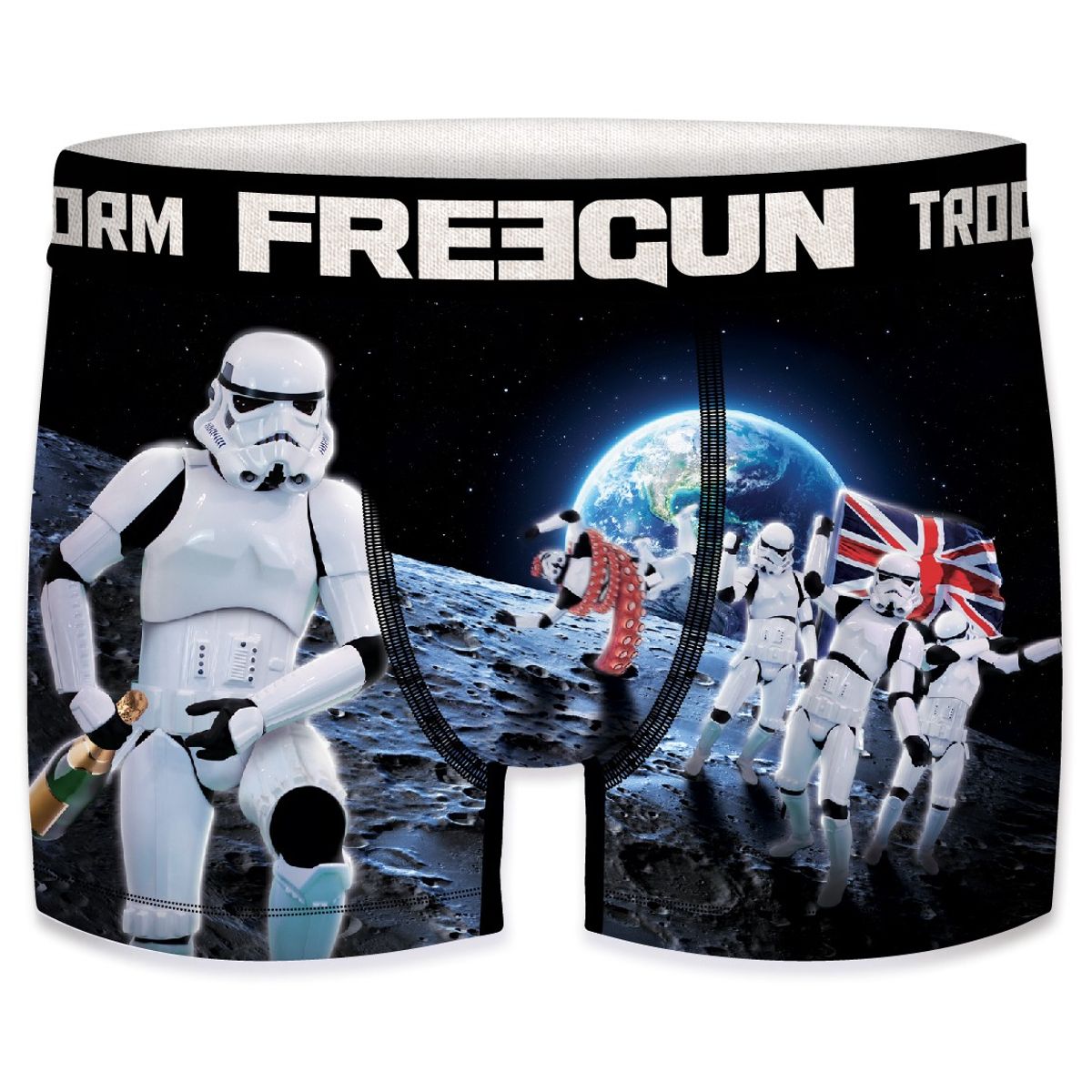 Stormtrooper Moon - Star Wars - Freegun Microfiber Boxershorts