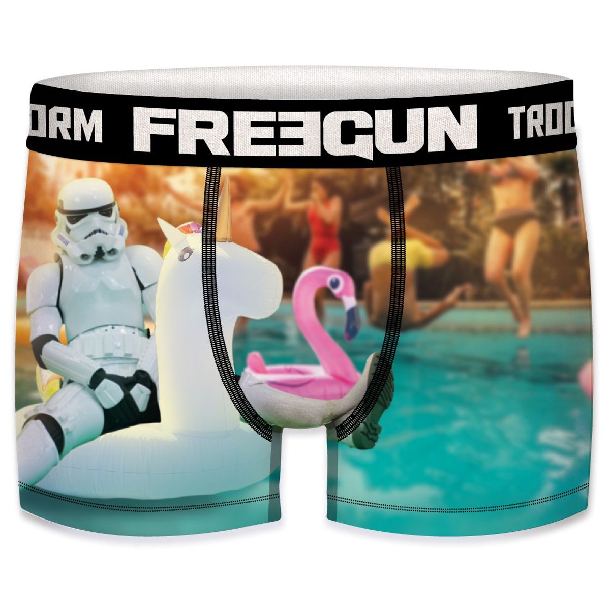 Stormtrooper - Pool Party - Star Wars - Freegun Microfiber Boxershorts