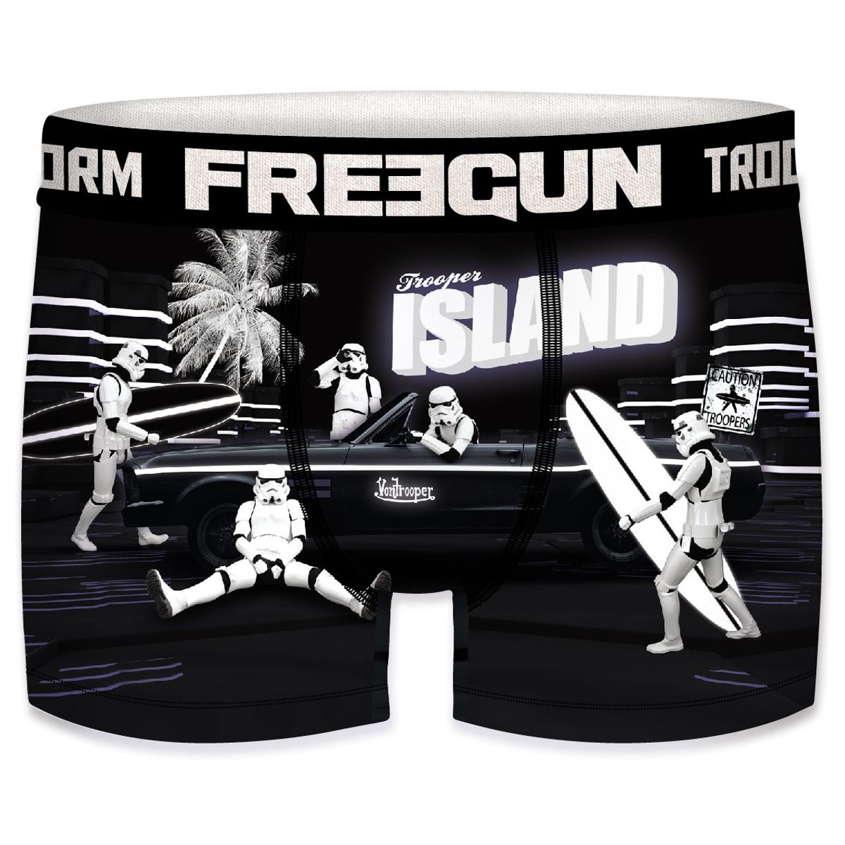 Stormtrooper - Trooper Island - Star Wars - Freegun Microfiber Boxershorts