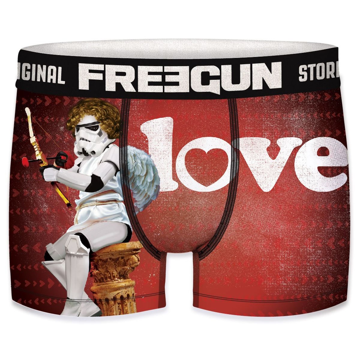 Stormtrooper - Valentinesday Amor - Star Wars - Freegun Microfiber Boxershorts