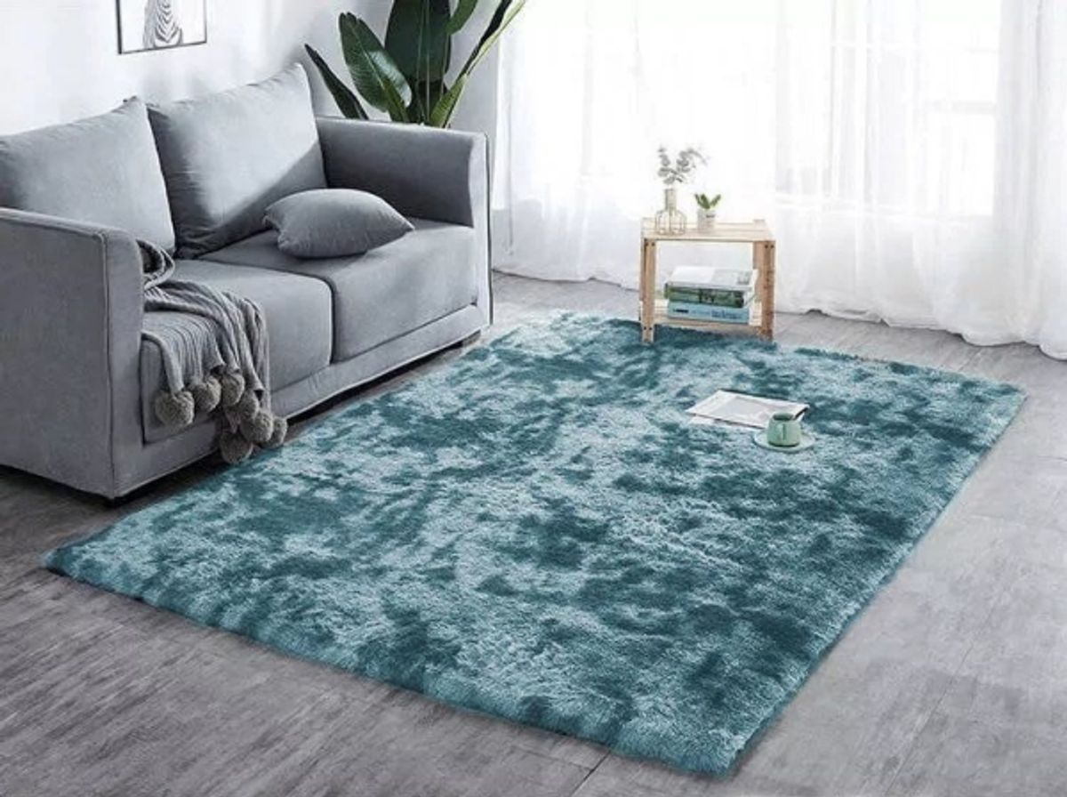 Strado Carpet Ombre Shaggy Strado 140X190 Ombrenavy (Dark Blue) Universal