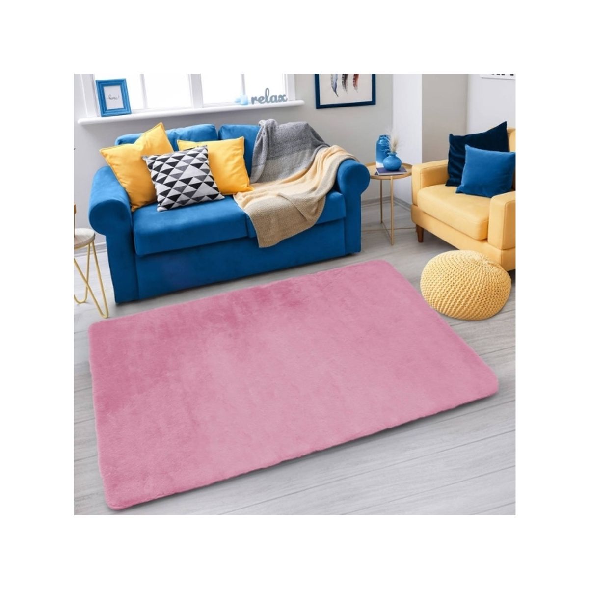 Strado Room Rug Rabbit Strado 120X160 Sakurapink (Pink) Universal