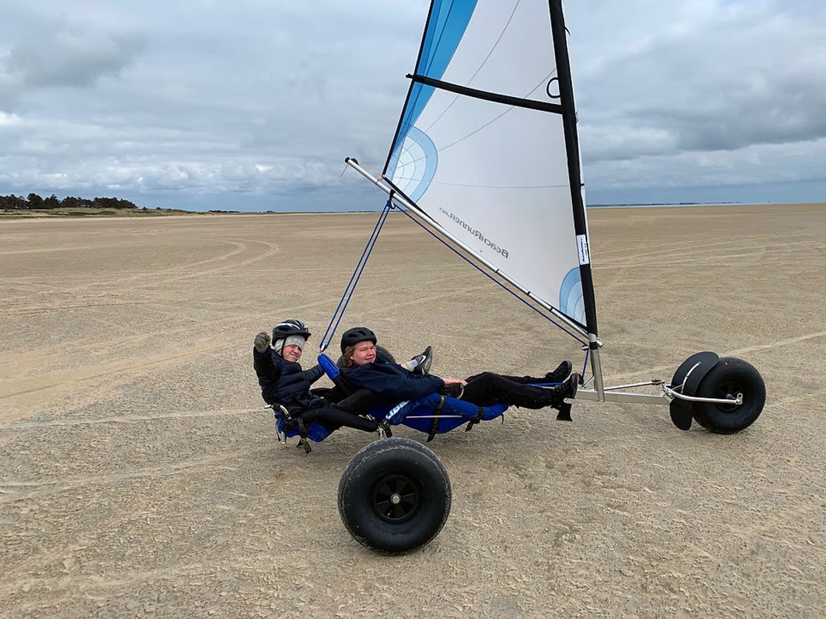 Strandsurfing 1 voksen og 1 barn - Fanø