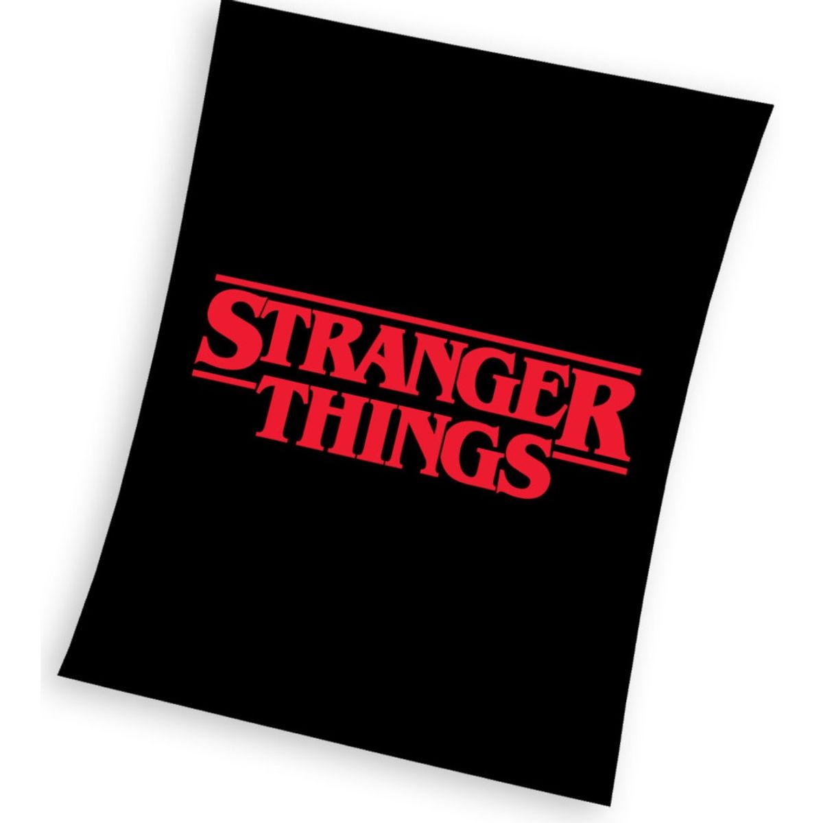 Stranger Things Coral Fleece tæppe - 130 x 170 cm