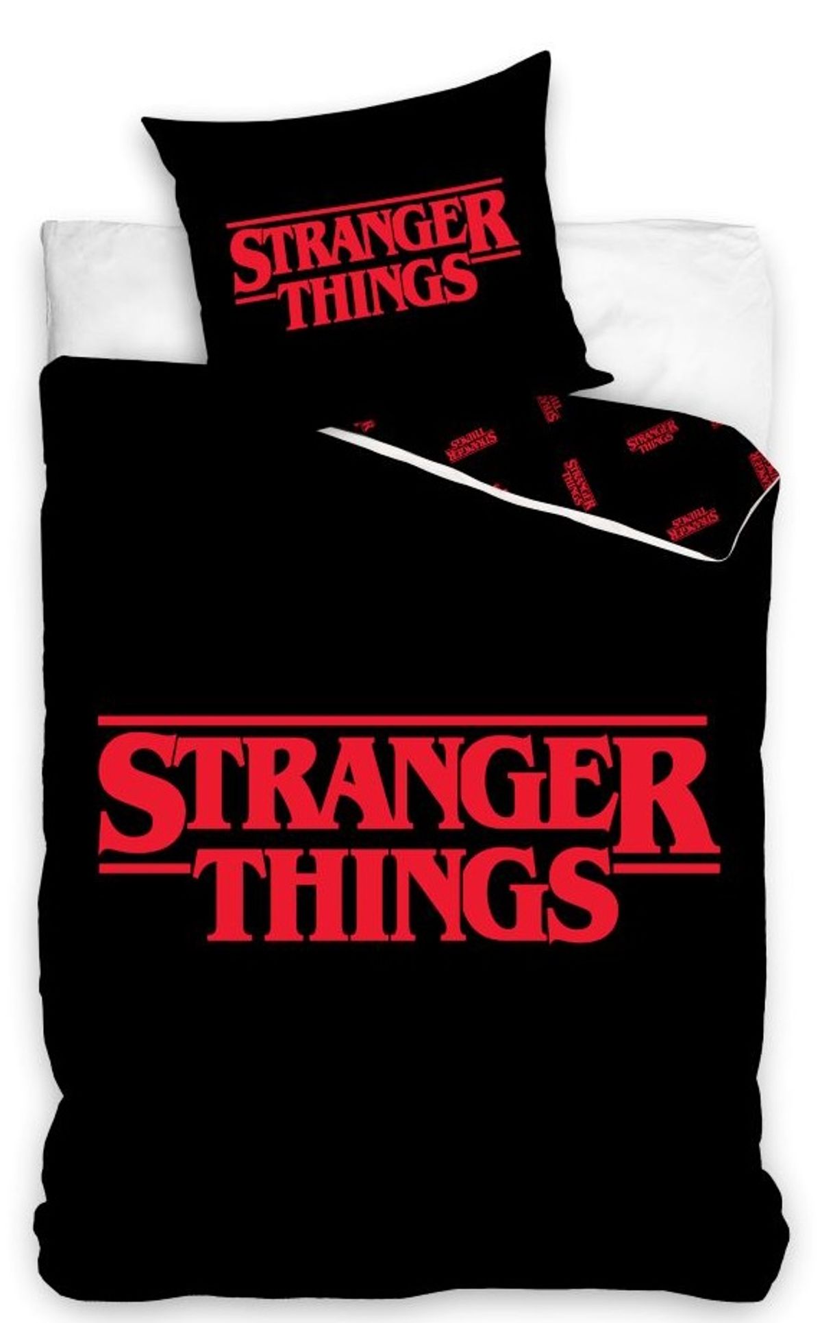 Stranger Things Sengetøj 150 x 210 cm - 100 procent bomuld