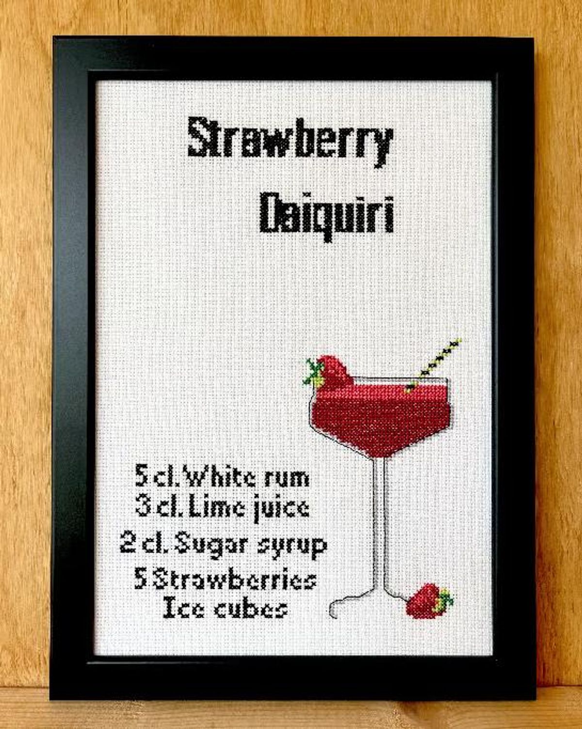 Strawberry Daiquiri - 20x29 cm