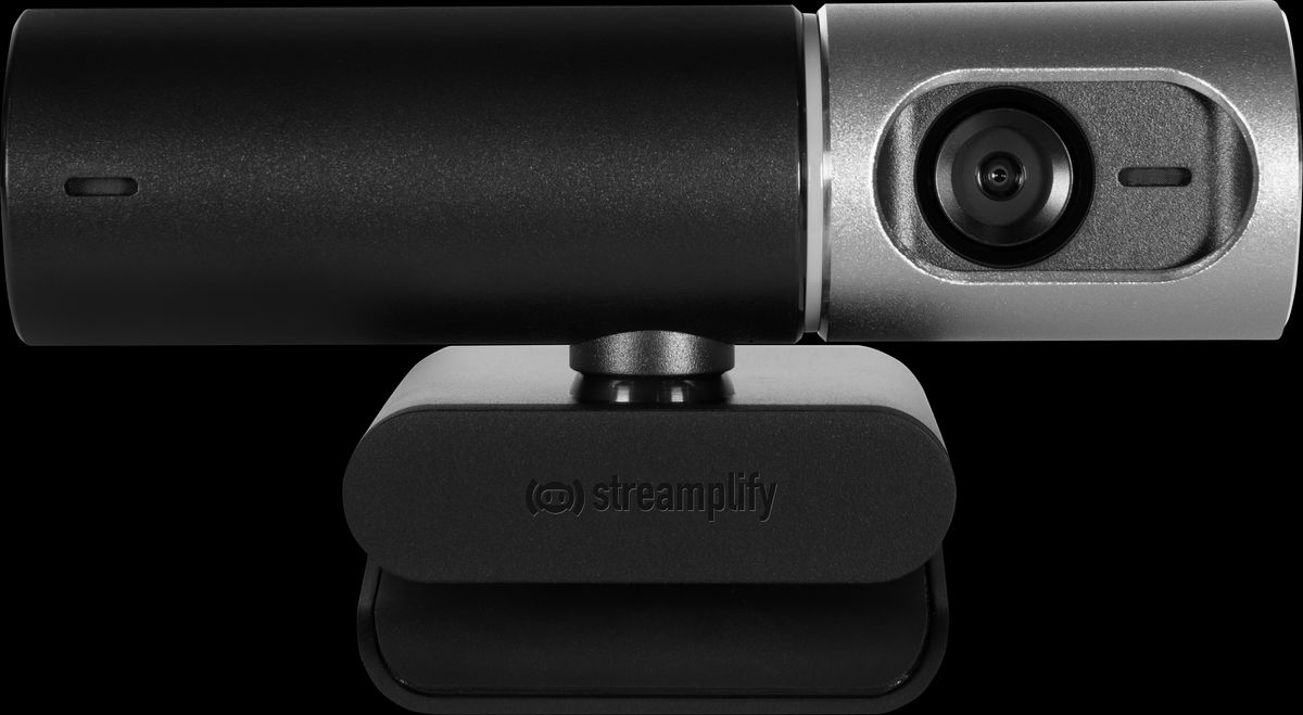 Streamplify CAM Pro, Webcam, 4K, Sort