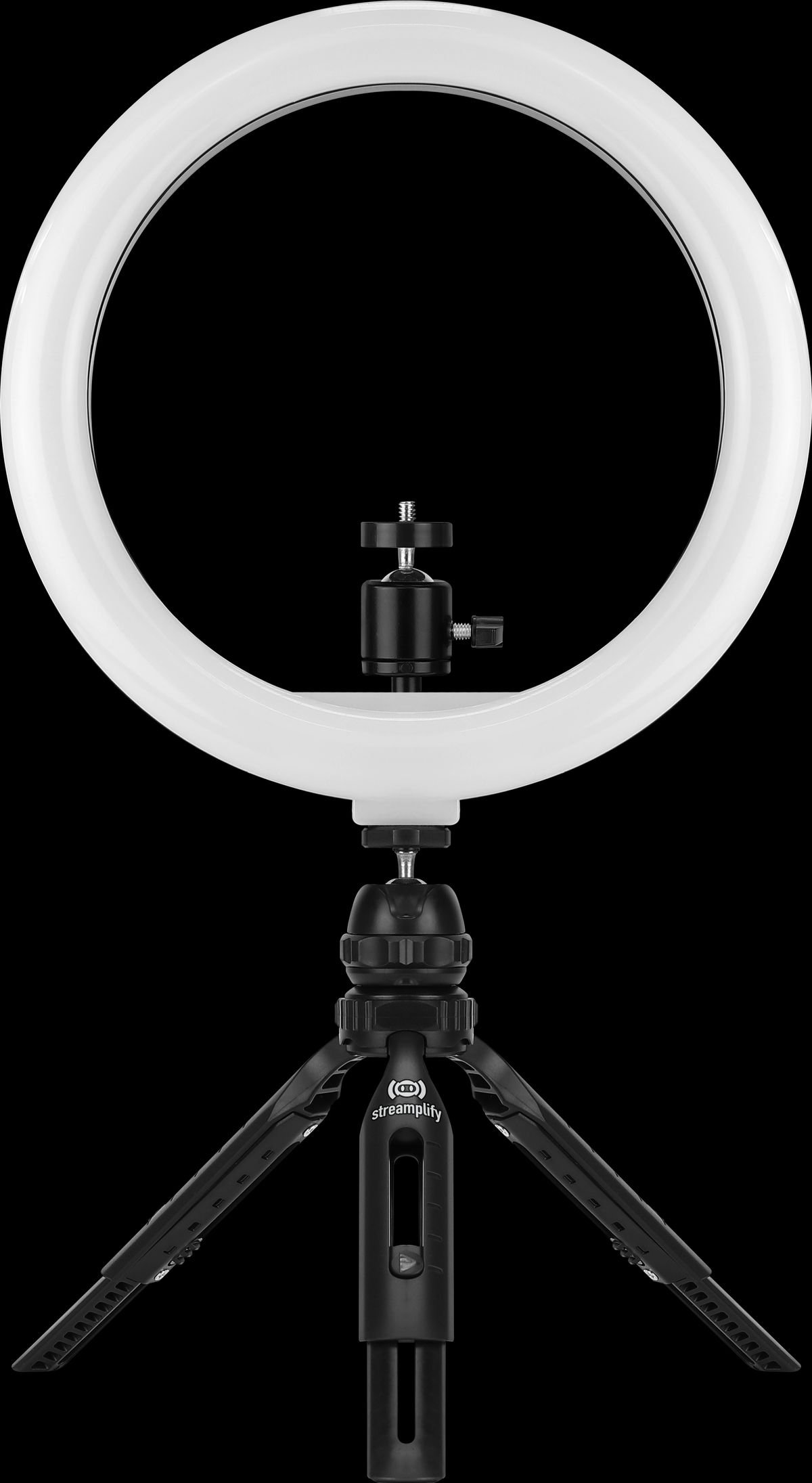 Streamplify LIGHT 10 Ring Light, 25,4cm, 5V USB - Sort