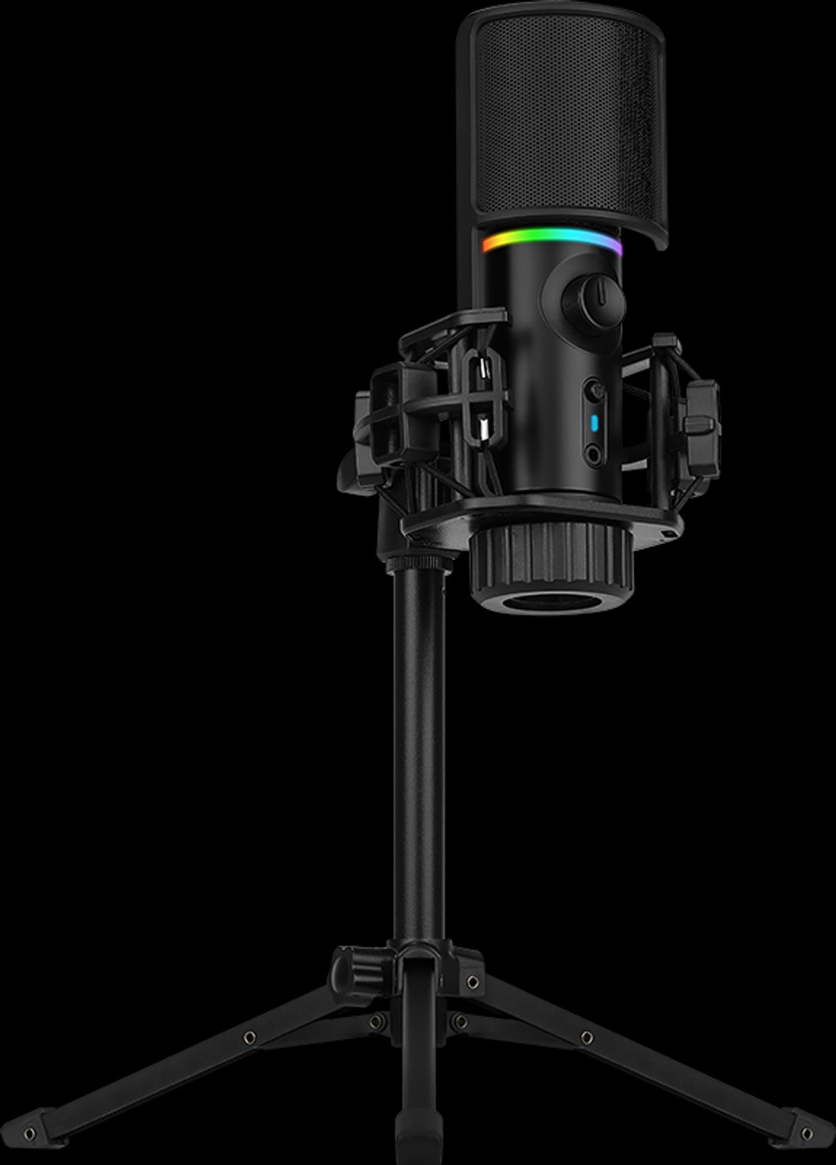 Streamplify MIC RGB Tripod Mikrofon - Sort