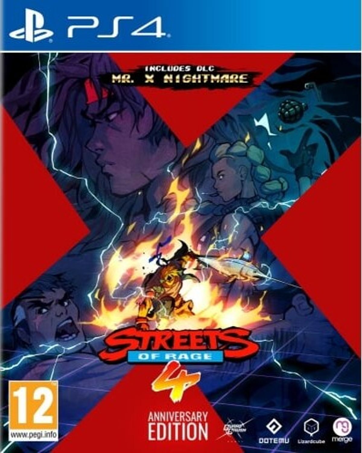 Streets Of Rage 4 Anniversary Edition - PS4