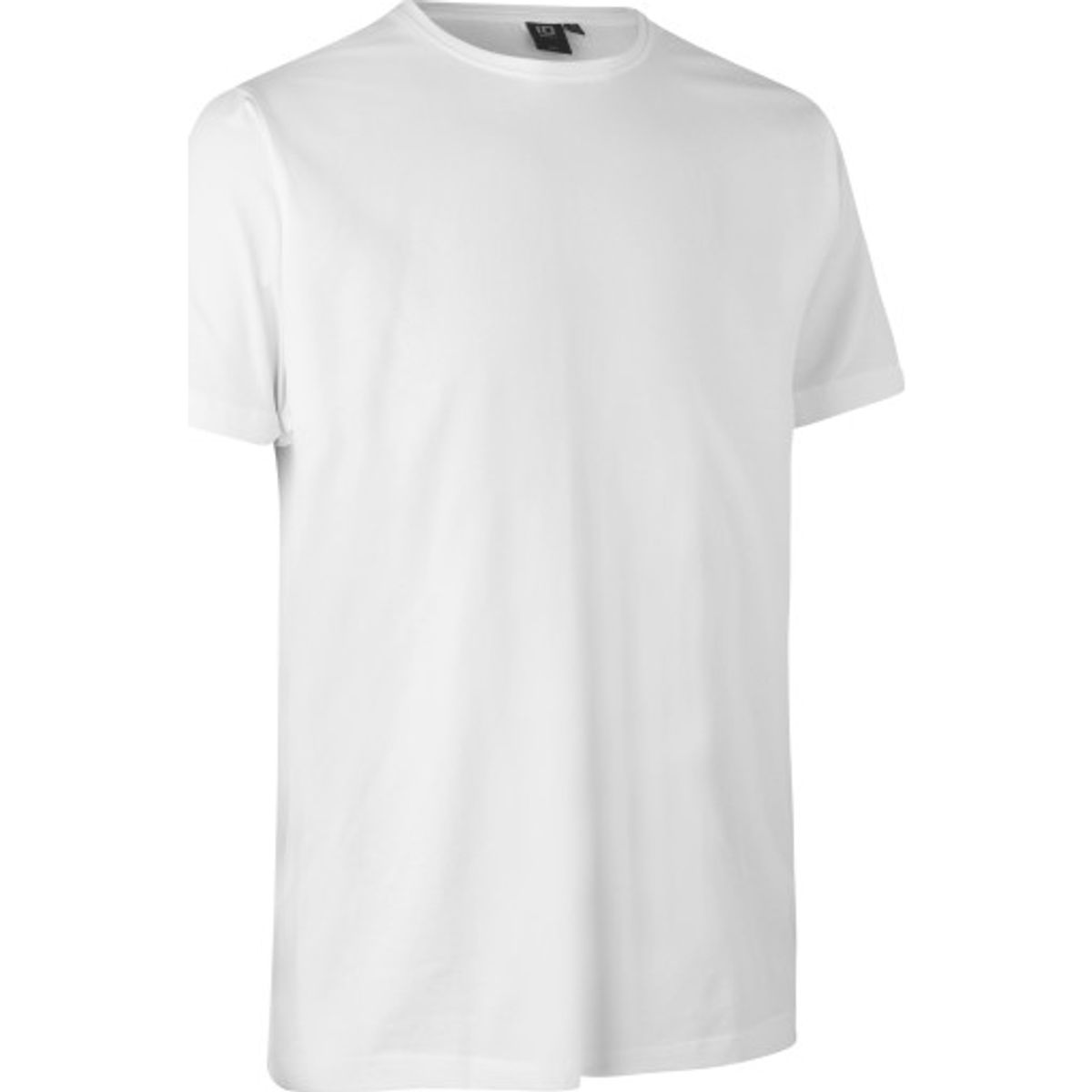 STRETCH T-SHIRT HVID S