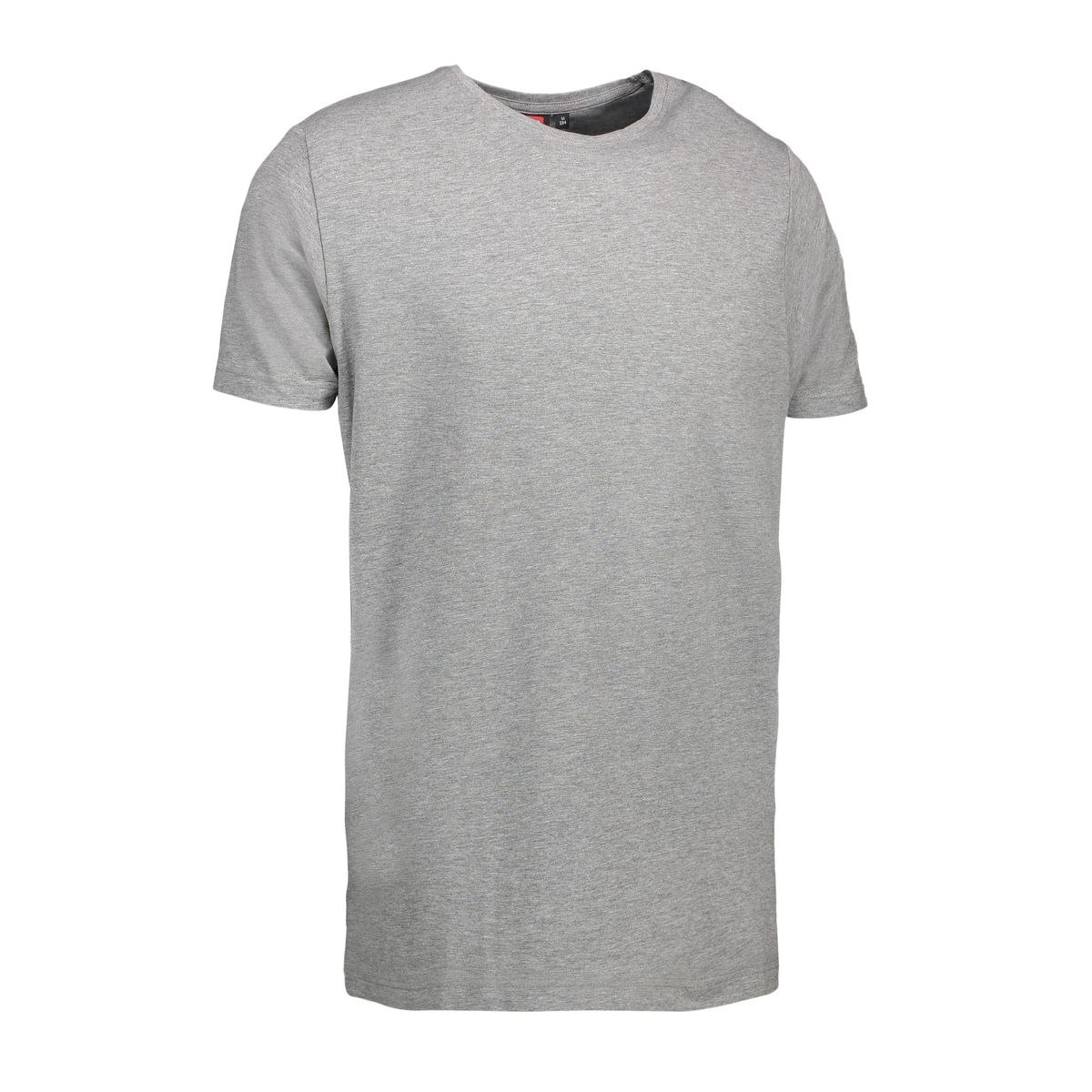 Stretch t-shirt til mænd i grå - 2XL