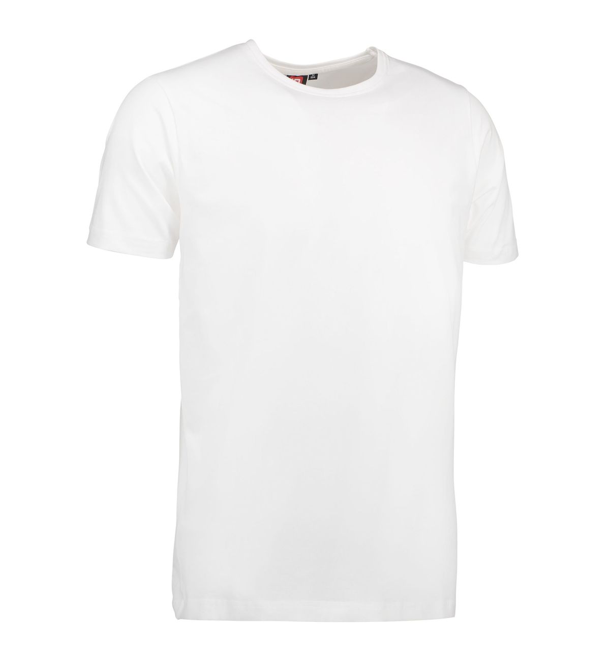 Stretch t-shirt til mænd i hvid - 2XL