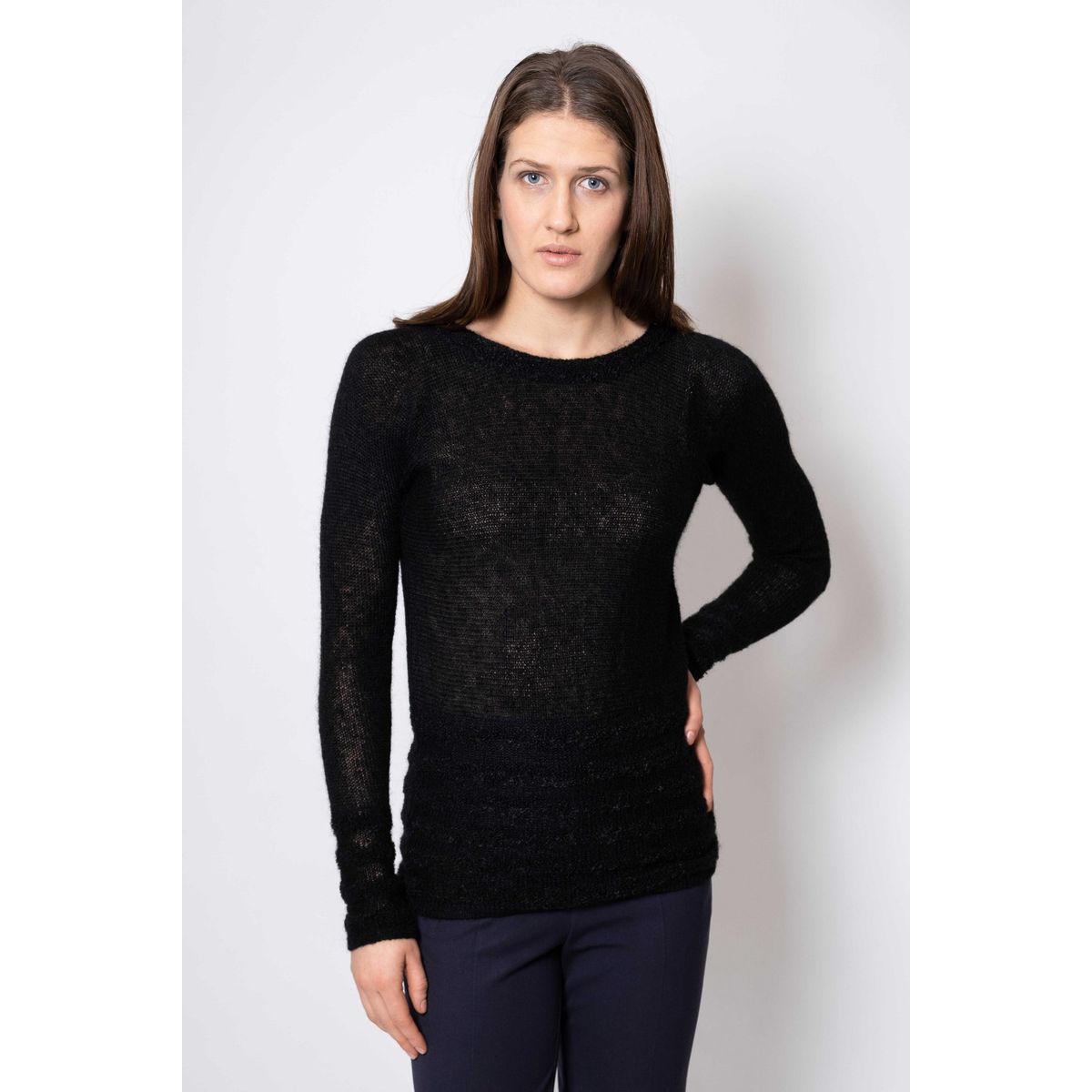 Strik Pullover HENZEL sort