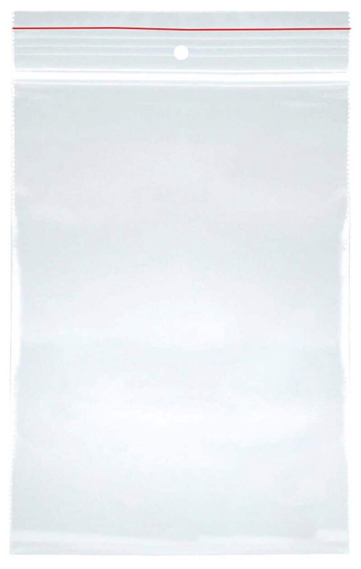 String bag transparent LDPE 140x150mm.