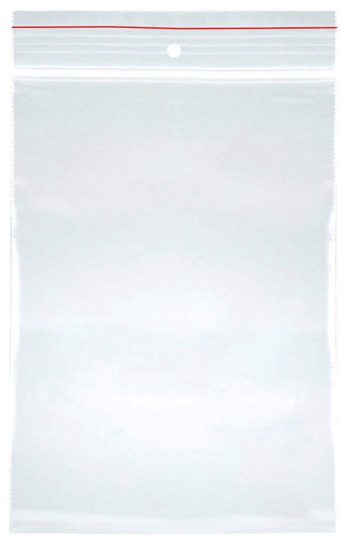 String bag transparent LDPE 160x160mm.