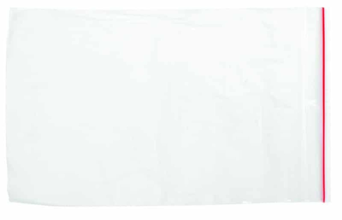 String bag transparent LDPE 160x220mm.