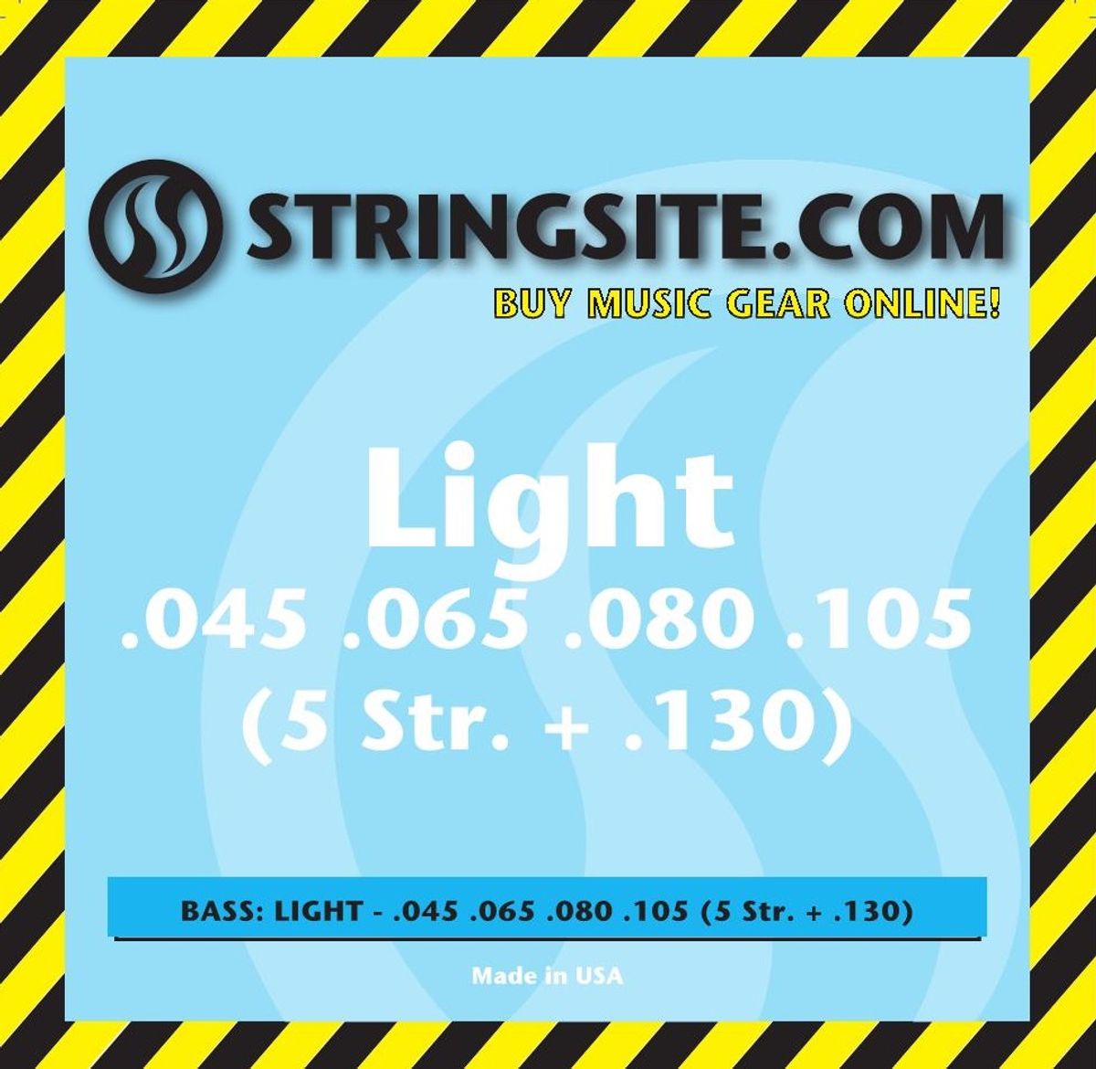 Stringsite Bas (5 Strenge) Light Medium-scale