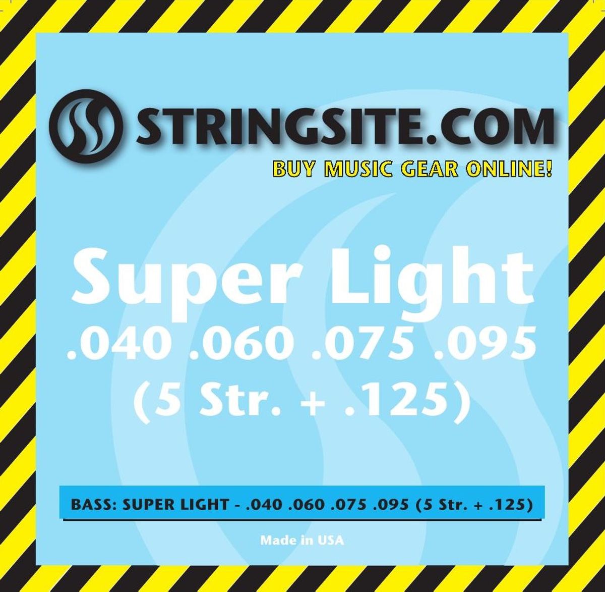 Stringsite Bas (5 Strenge) Super Light Short-scale