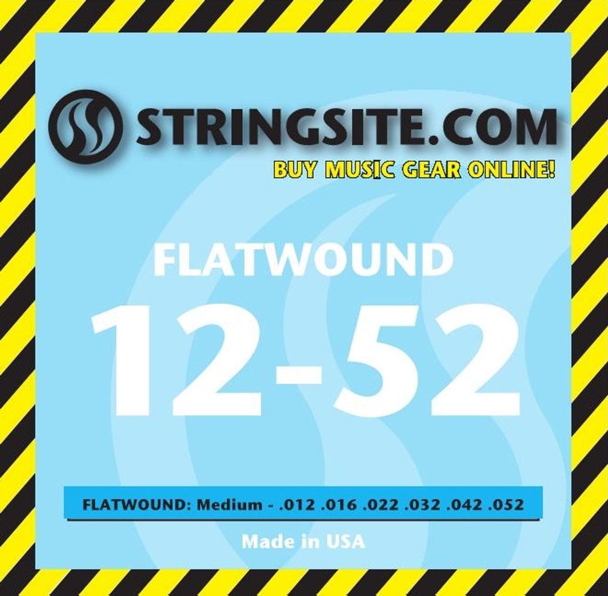 Stringsite Electric Flatwound Medium