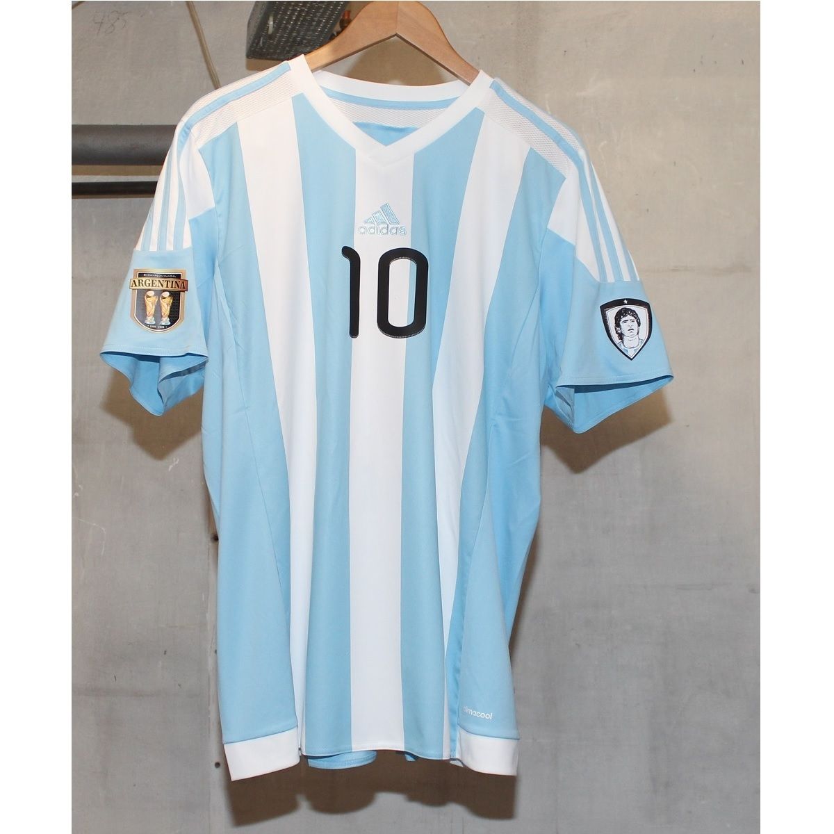 Striped 15 teamsport jersey - (m)Aradona 10-XL