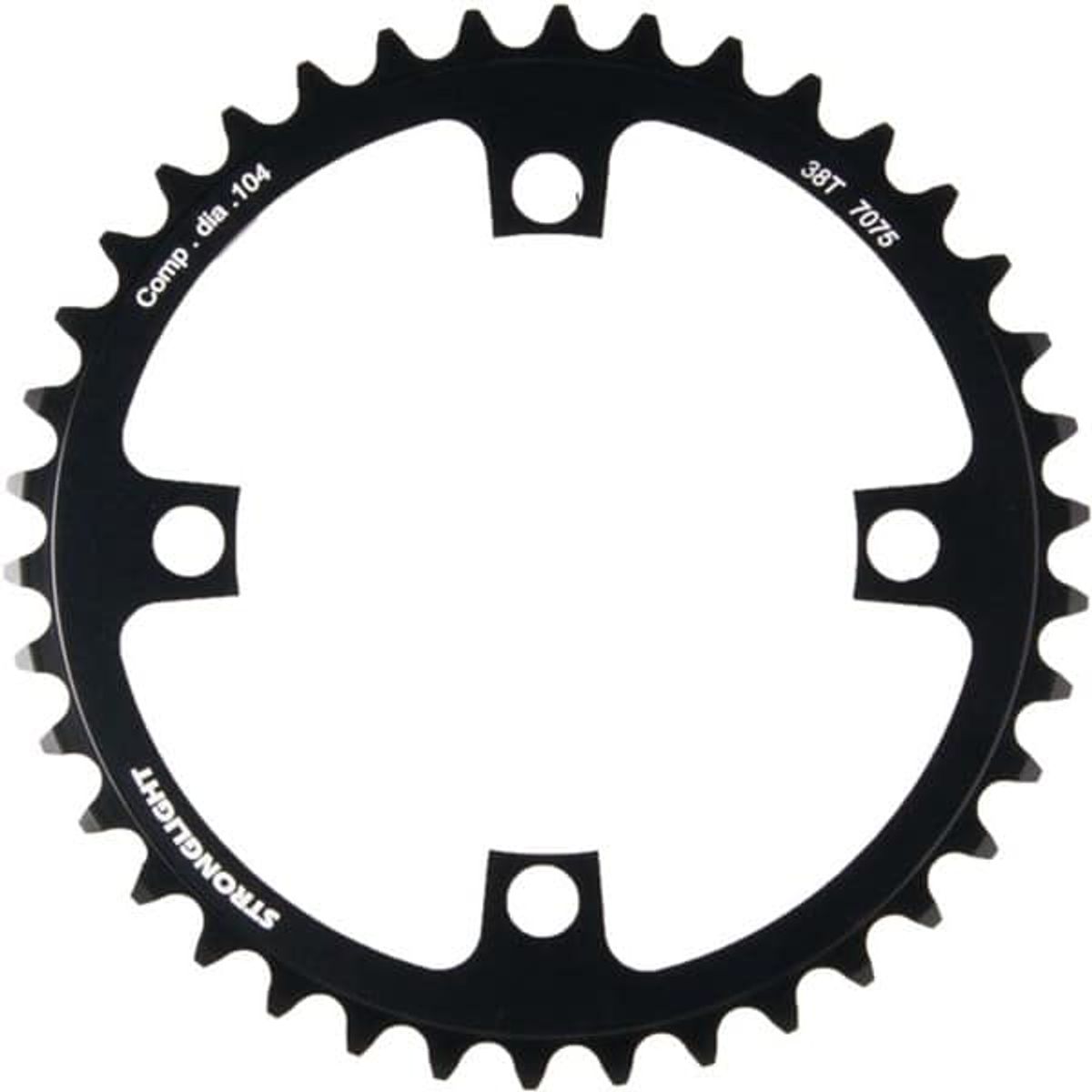 STRONGLIGHT Chainring Ø104 mm Singlespeed 38T 4 holes