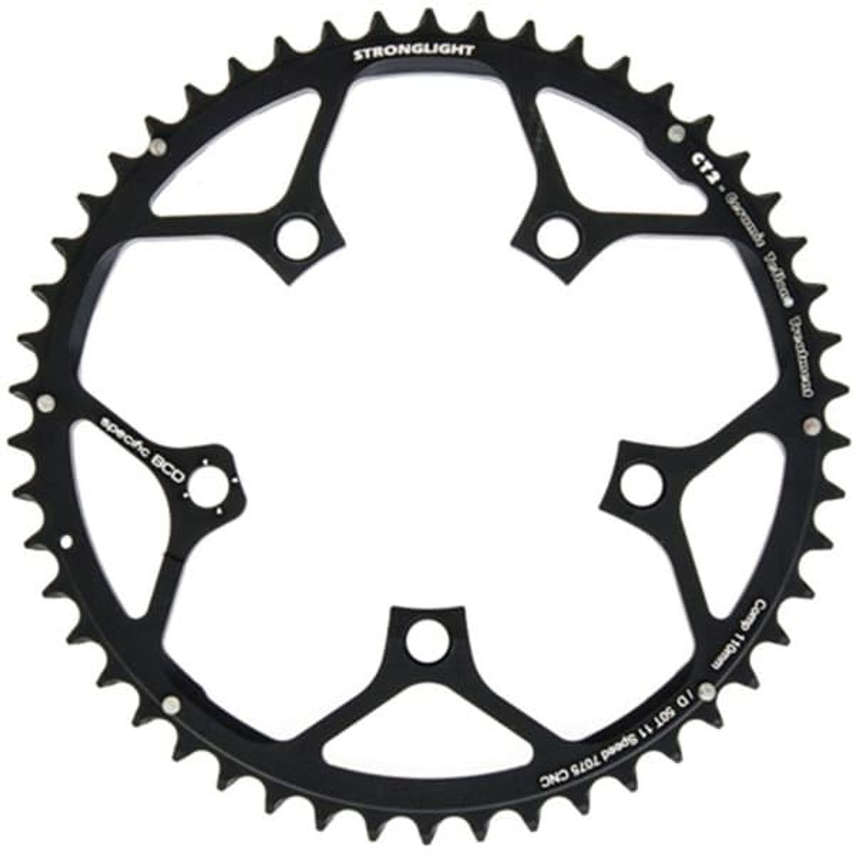 STRONGLIGHT Chainring Ø110 mm Outer (double) 50T 5 holes