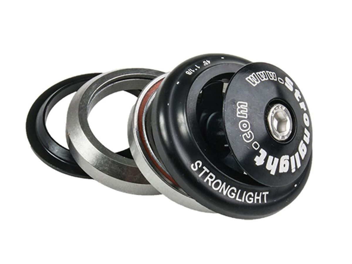 Stronglight Light'in AI Headset - Integreret - 1 1/8" - Sort