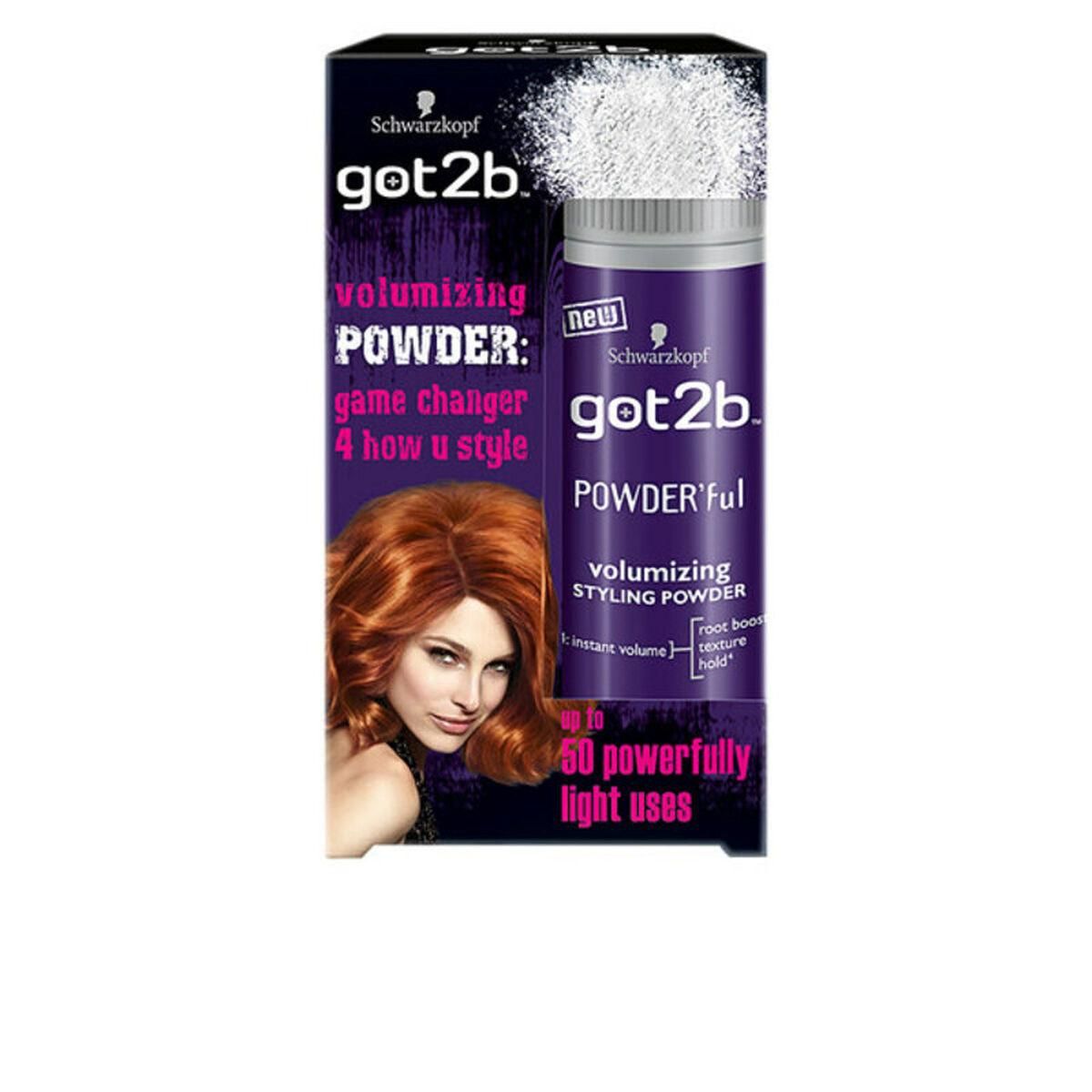 Strukturprodukter til Håret Got2b Powder'ful Schwarzkopf 1 10 g