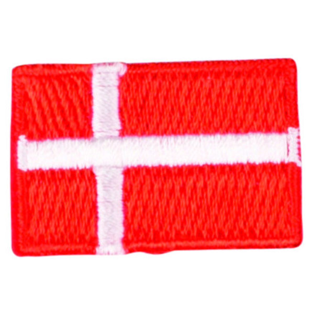 Strygemærke Flag Danmark 3x2cm - 1 stk