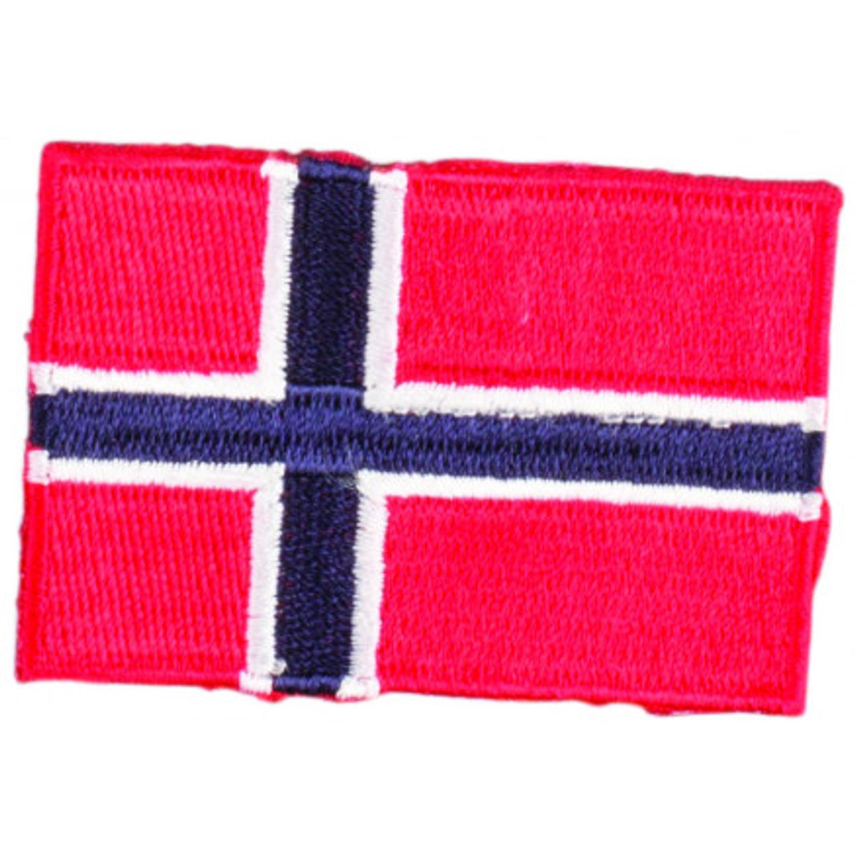 Strygemærke Flag Norge 4x6cm - 1 stk