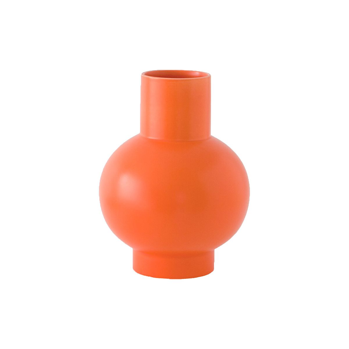 Strøm Vase, vibrant orange fra raawii (Large)