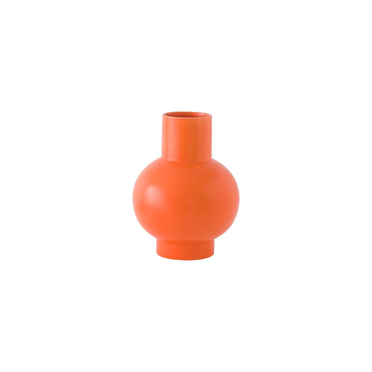 Strøm Vase, vibrant orange fra raawii (Small)