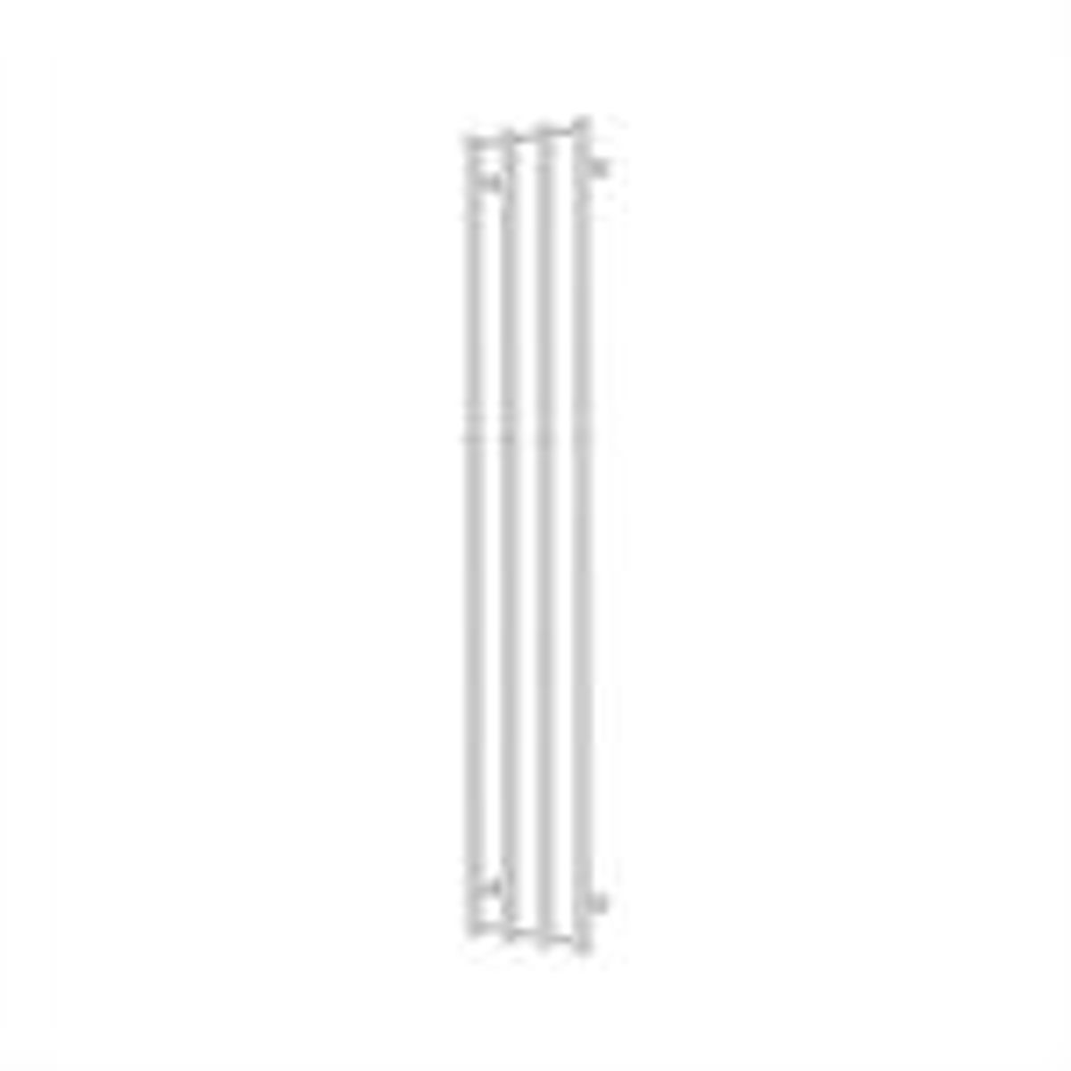 Strømberg Regus Designradiator 1500 x 266 mm, lige, hvid