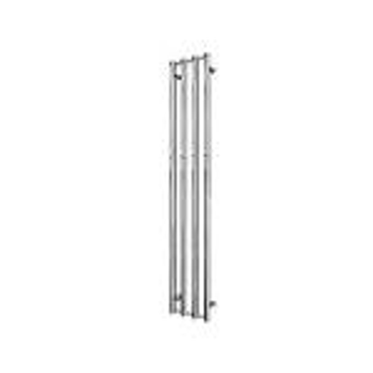 Strømberg Regus designradiator krom 1500 x 266 mm