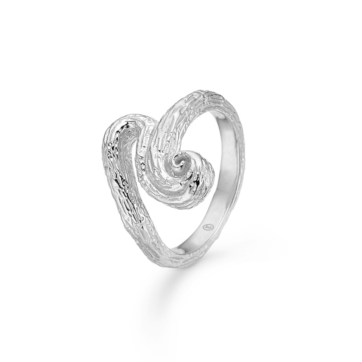 Studio Z Wave ring i sterling sølv