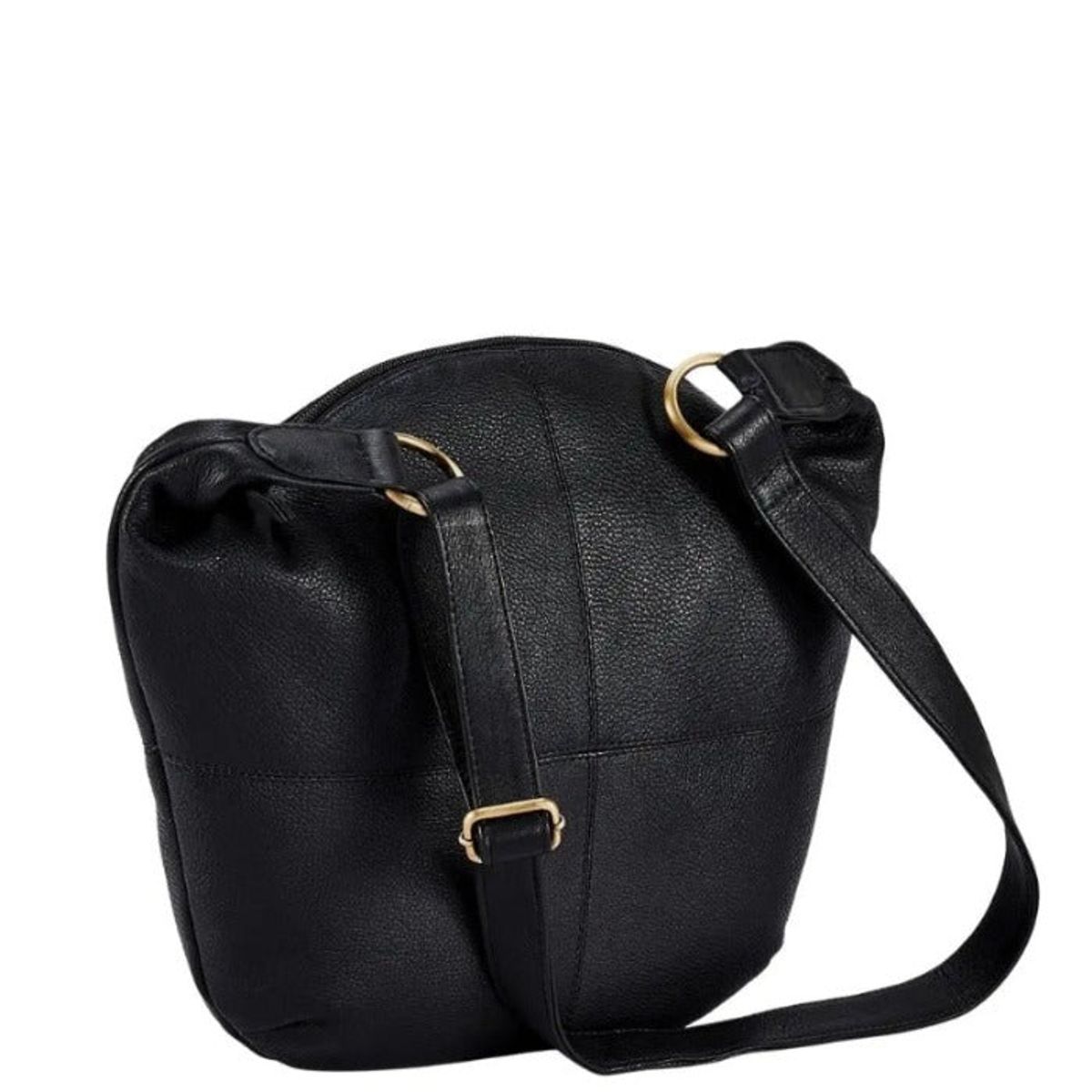 Style Freya i sort. Klassisk og smuk crossbody-, skuldertaske i læder til en fantastisk pris