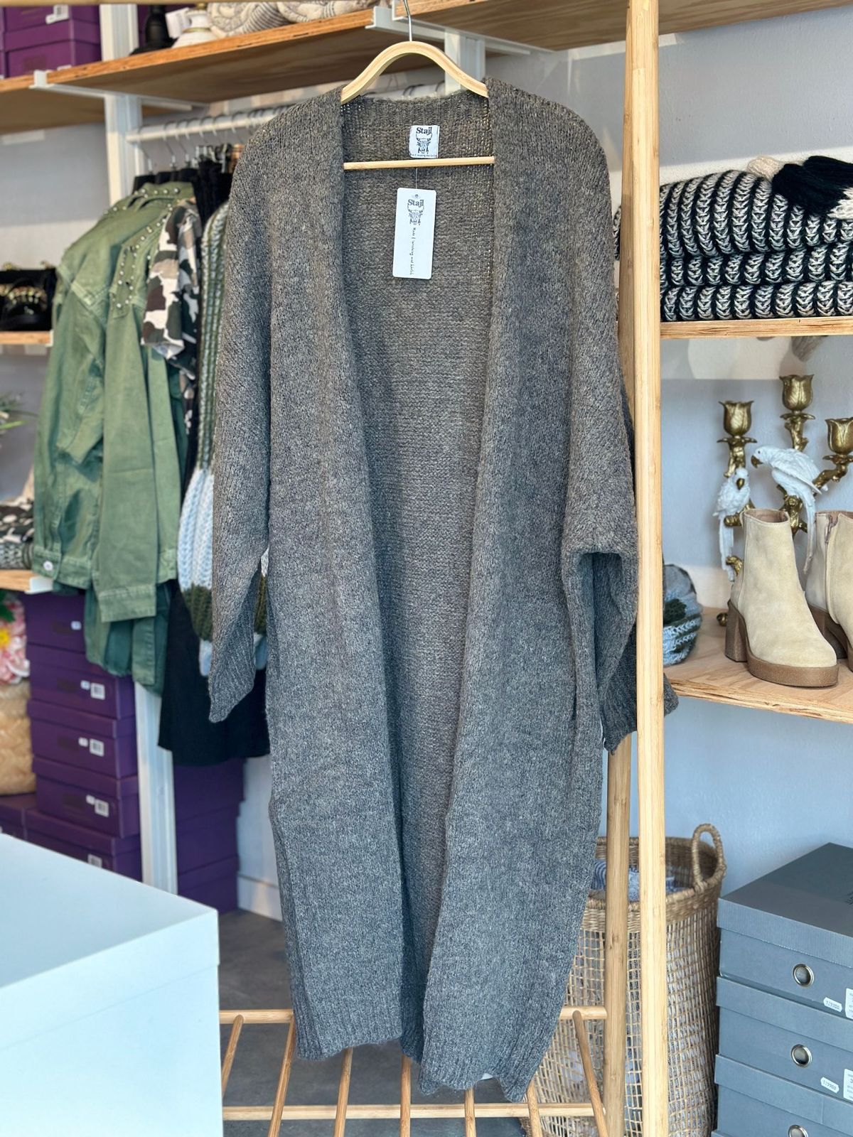 Stäjl Softy Cardigan-Fango