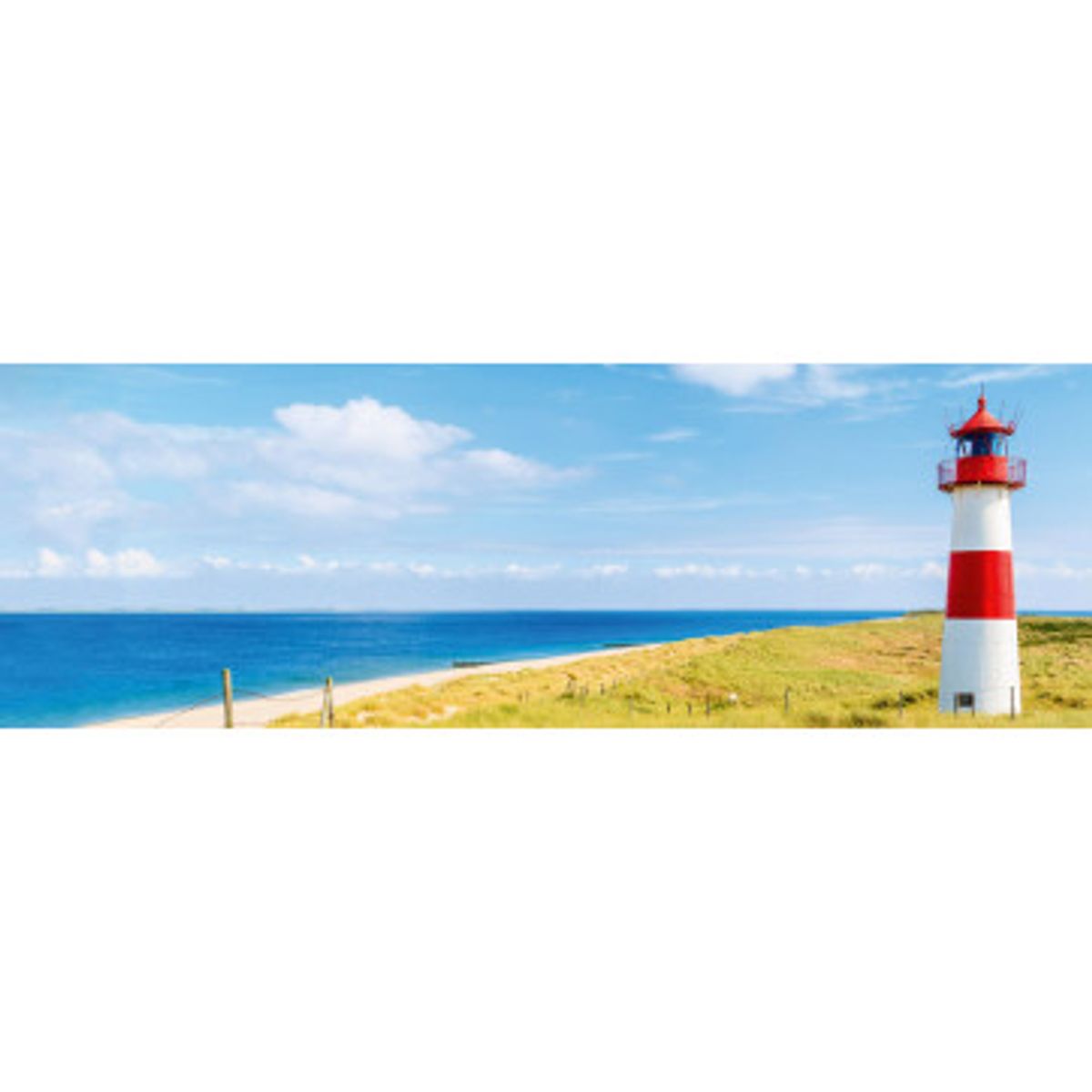 Stænkfolie til køkken - Lighthouse On The Beach