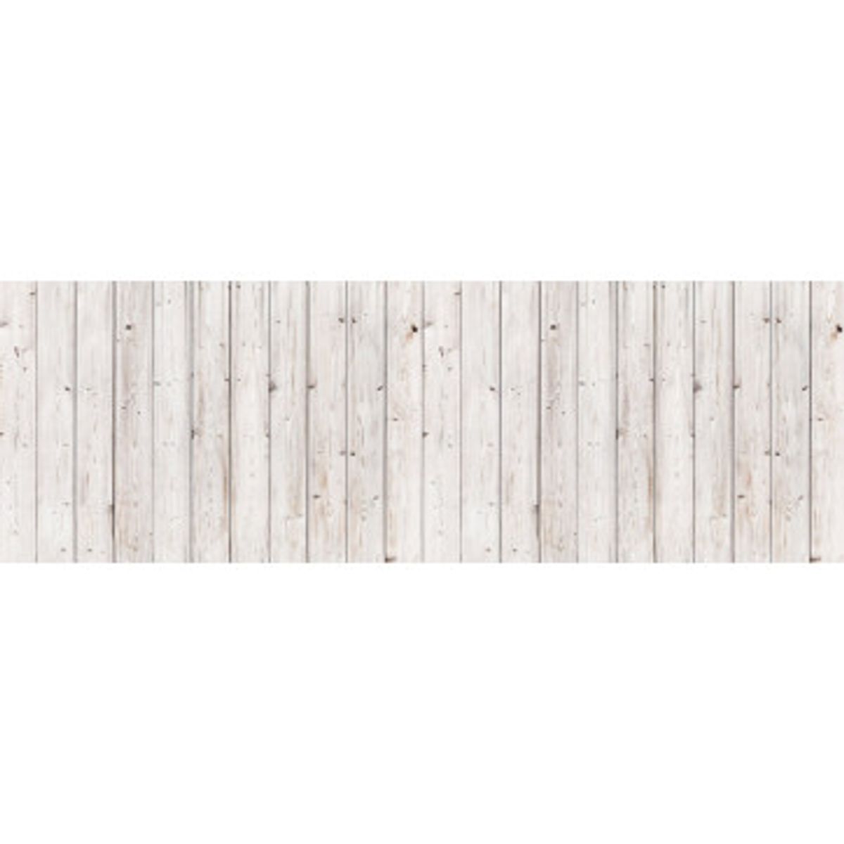 Stænkfolie til køkken - Old White Wooden Wall