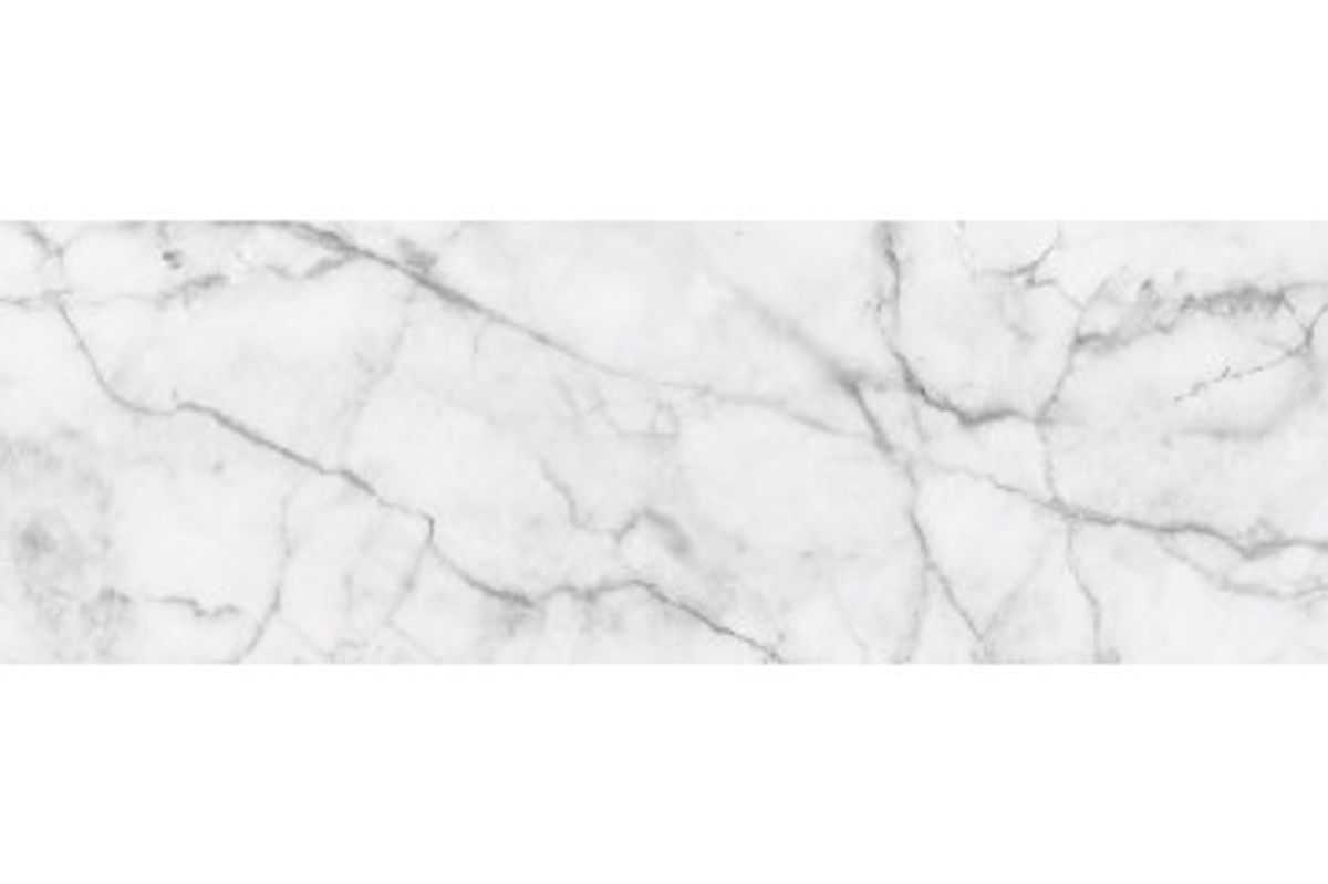 Stænkfolie til køkken - White Marble