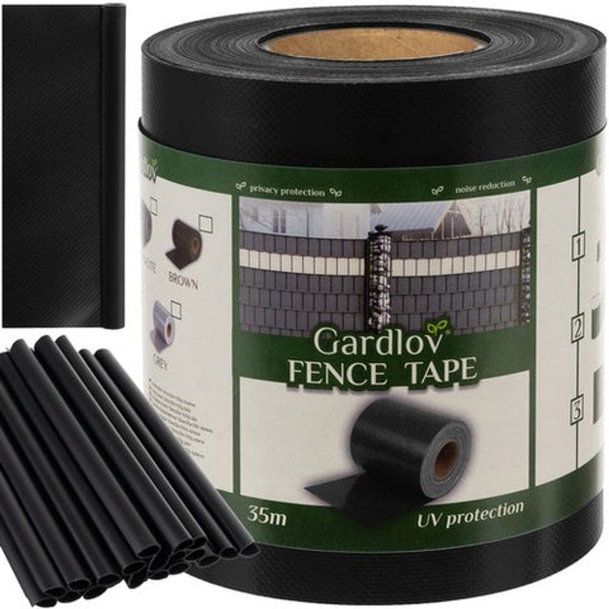 Stærk Fencedækning Tape 630g/m2 Holdbar og UV-resistent