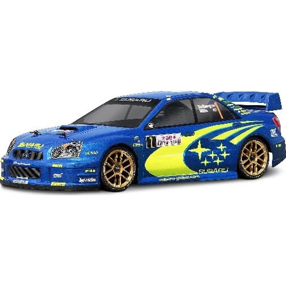 Subaru Impreza Wrc 2004 Monte C Body 200mm/wb255mm - Hp17505 - Hpi Racing