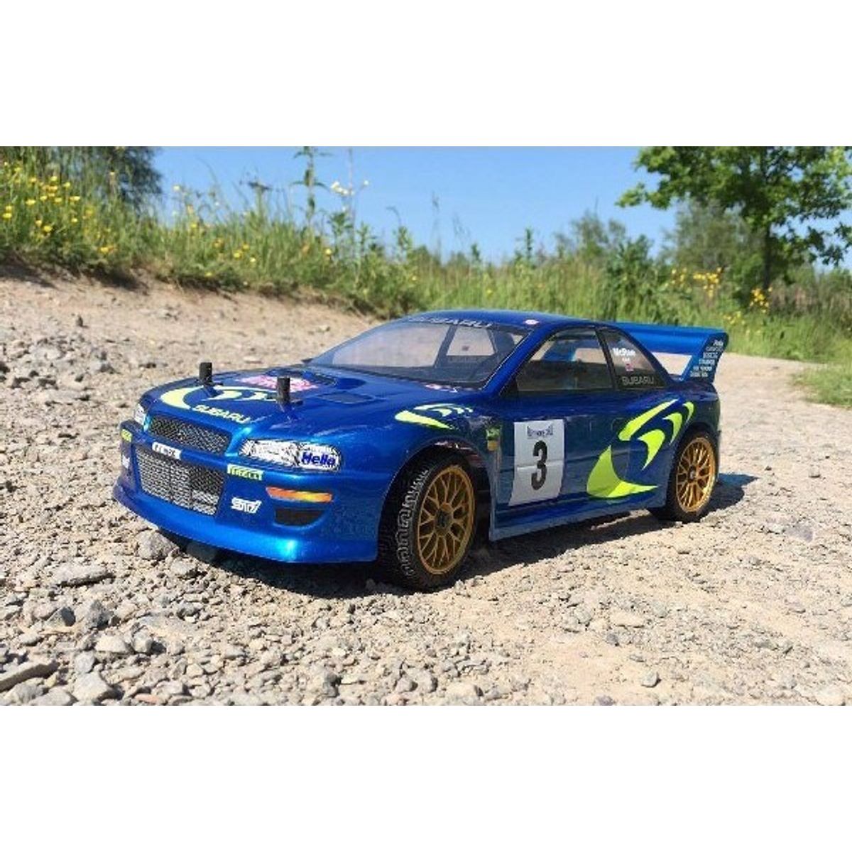 Subaru Impreza Wrc '98 Body (200mm) - Hp7049 - Hpi Racing