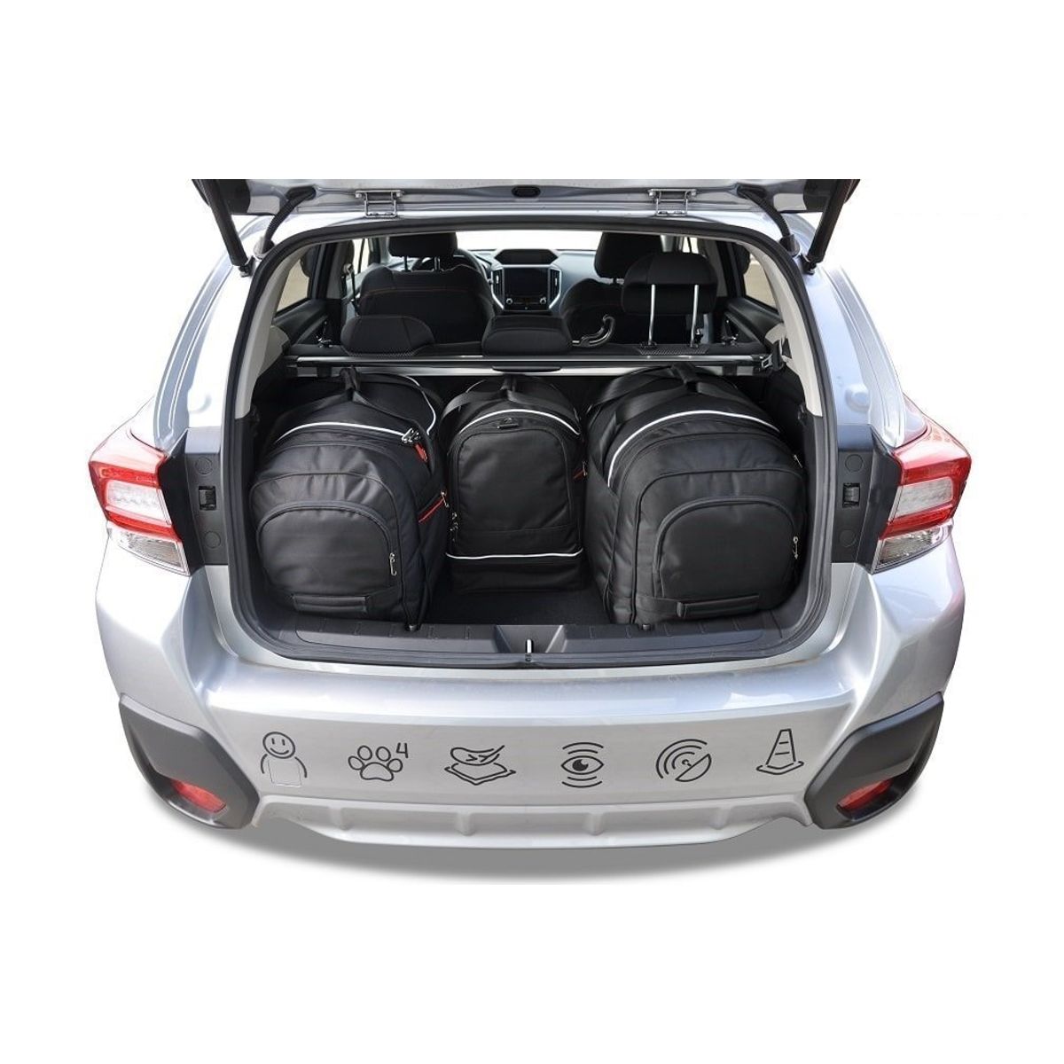 SUBARU XV 2017+ CAR BAGS SET 4 PCS