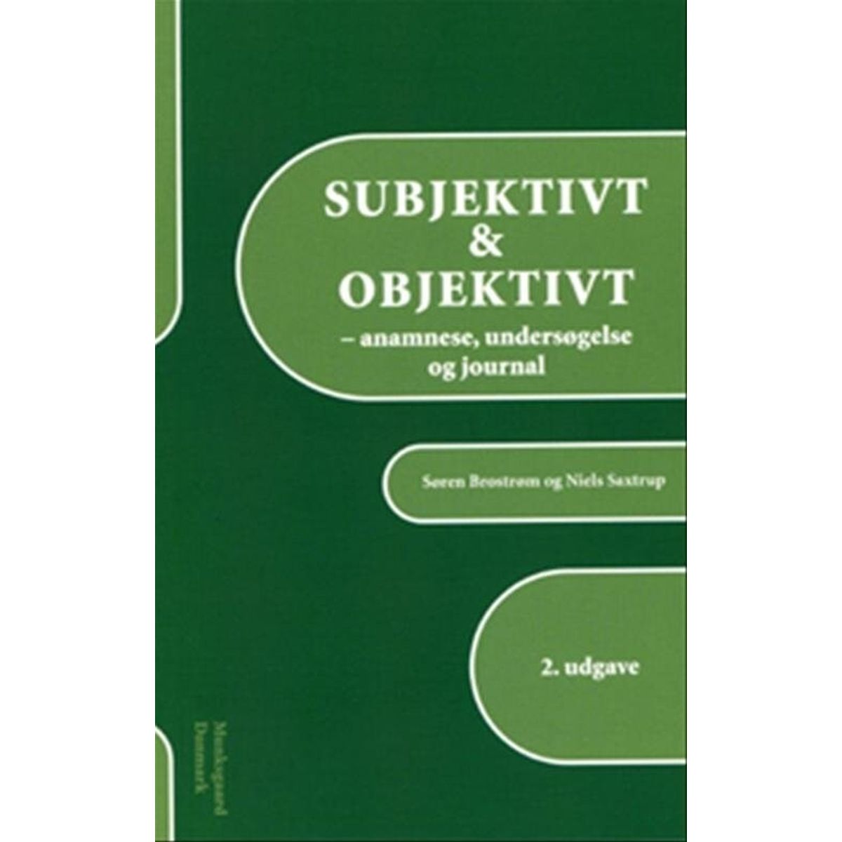 Subjektivt & Objektivt - Niels Saxtrup - Bog