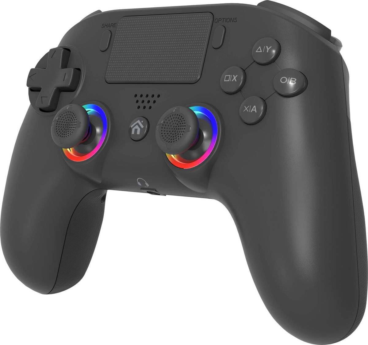 Subsonic Wireless Led Controller Ps4 Black - Ps4/pc