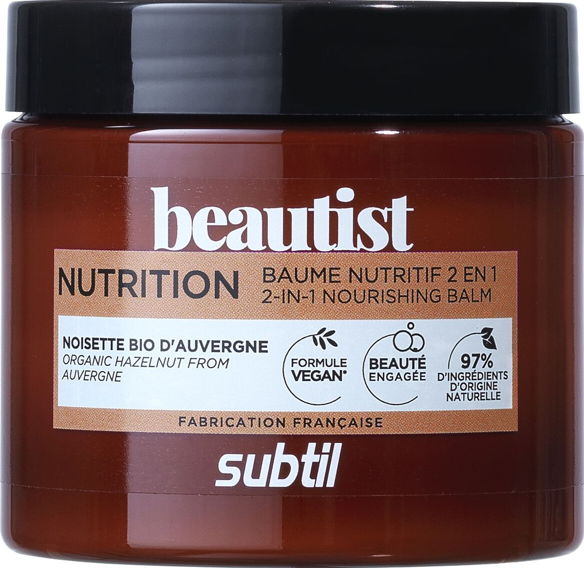 Subtil Beautist - 2-in-1 Nourishing Balm - Organic Hazelnut 250 Ml